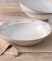 Noritake Sweet Leilani Collection Rim Dinner Bowls, Set of 4