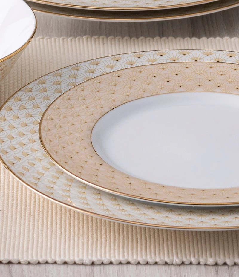 Noritake Trocadero Gold Collection 12-Piece Dinnerware Set, Service For 4