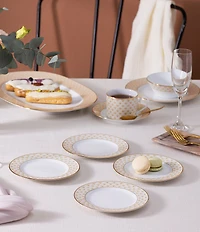 Noritake Trocadero Gold Collection Bread & Butter/Appetizer Plates, Set of 4