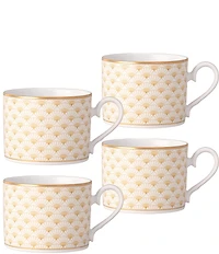Noritake Trocadero Gold Collection Cup, Set of 4