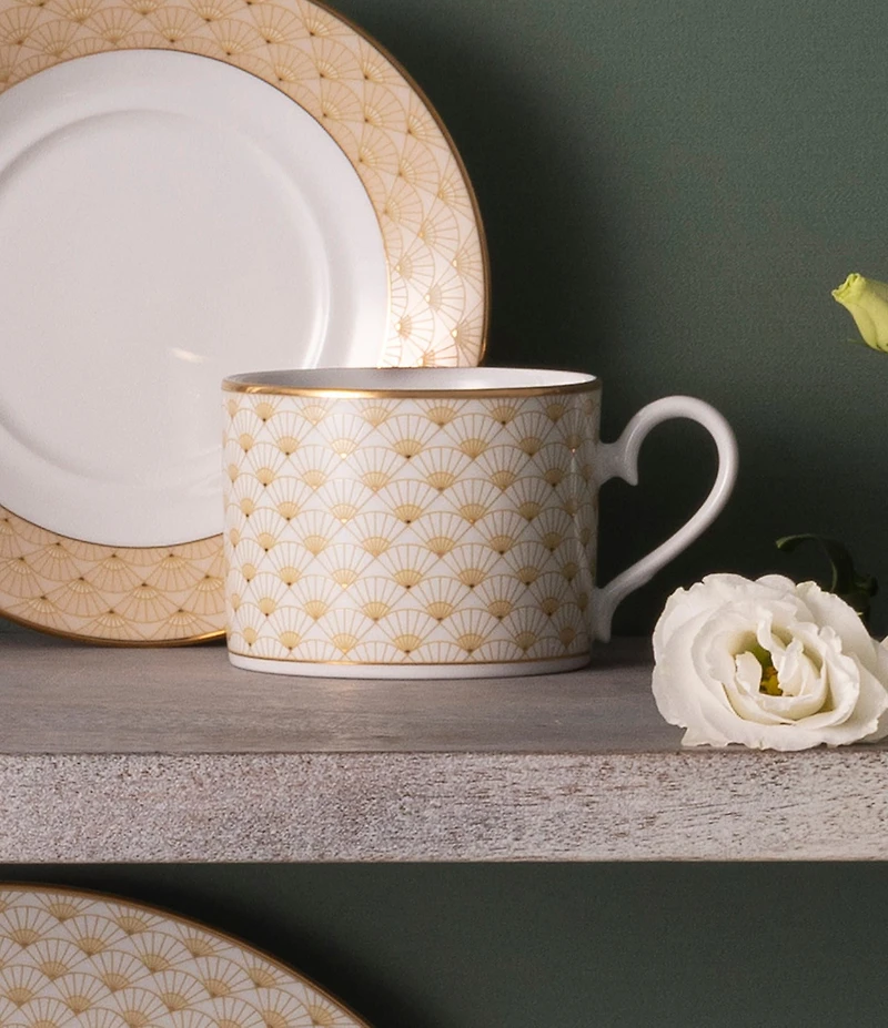 Noritake Trocadero Gold Collection Cup, Set of 4