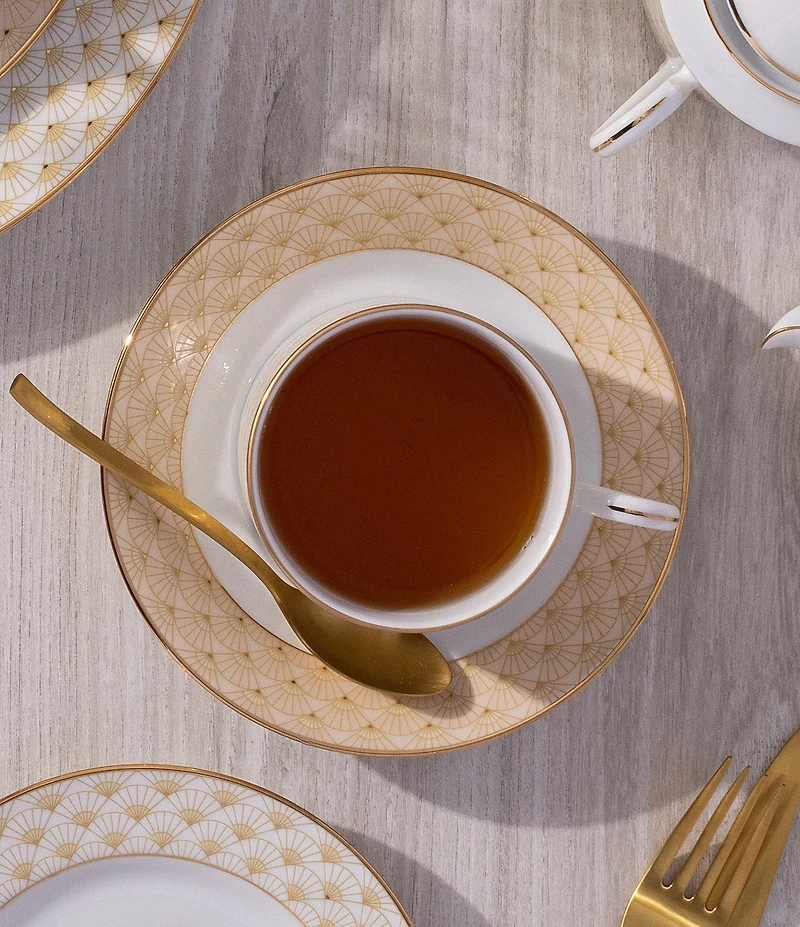 Noritake Trocadero Gold Collection Cup, Set of 4
