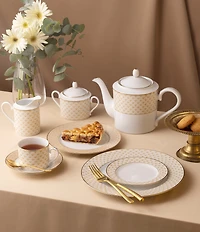 Noritake Trocadero Gold Collection Dinner Plates, Set of 4