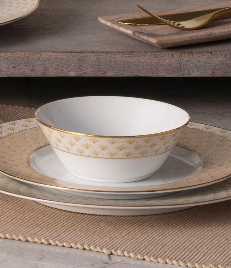 Noritake Trocadero Gold Collection Fruit Bowls, Set of 4