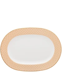 Noritake Trocadero Gold Collection Oval Platter, 14#double;