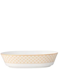 Noritake Trocadero Gold Collection Oval Vegetable Bowl, 46 oz.