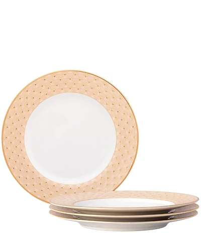 Noritake Trocadero Gold Collection Salad Plates, Set of 4