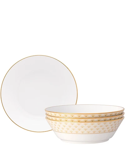 Noritake Trocadero Gold Collection Soup Bowls, Set of 4