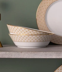 Noritake Trocadero Gold Collection Soup Bowls, Set of 4