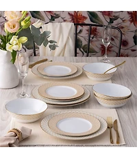 Noritake Trocadero Gold Collection Soup Bowls, Set of 4