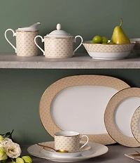 Noritake Trocadero Gold Collection Sugar & Creamer Set