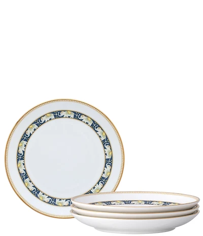 Noritake Tusker Garden Collection Bread & Butter/Appetizer Plates, Set of 4