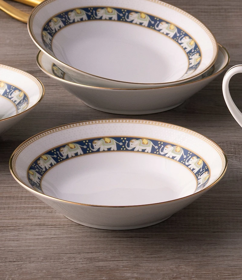 Noritake Tusker Garden Collection Fruit Bowls, Set of 4