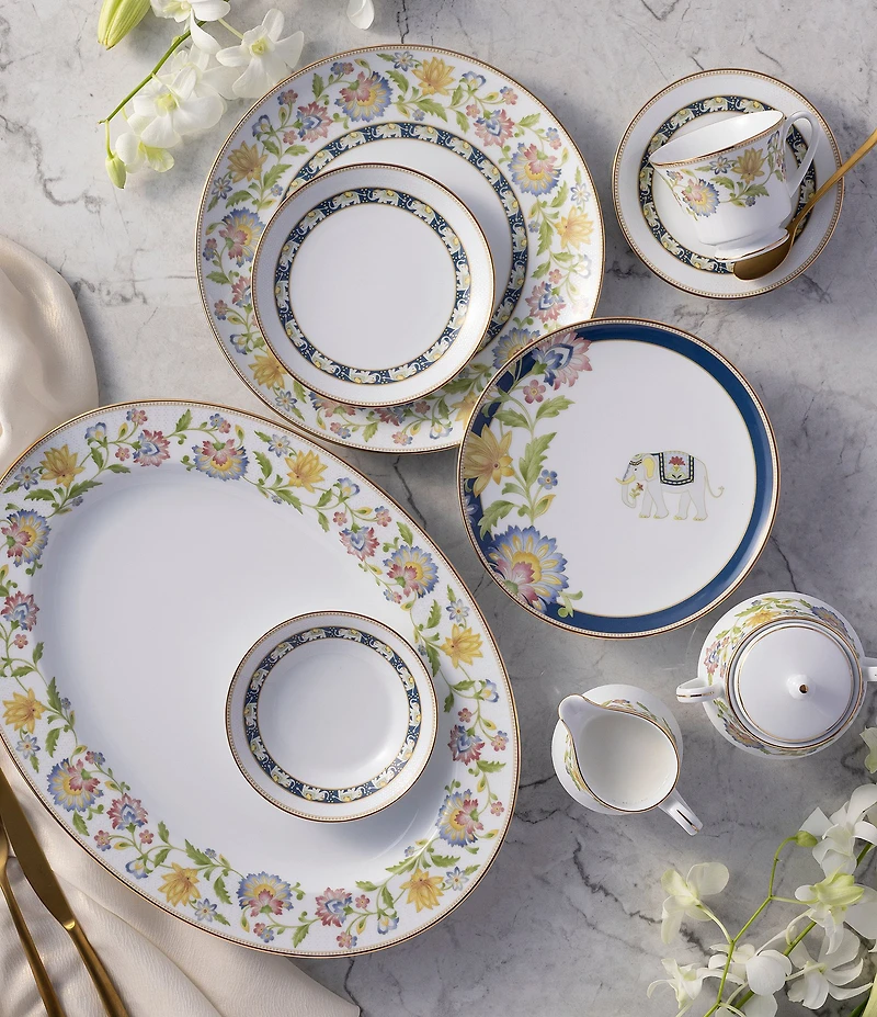 Noritake Tusker Garden Collection Fruit Bowls, Set of 4