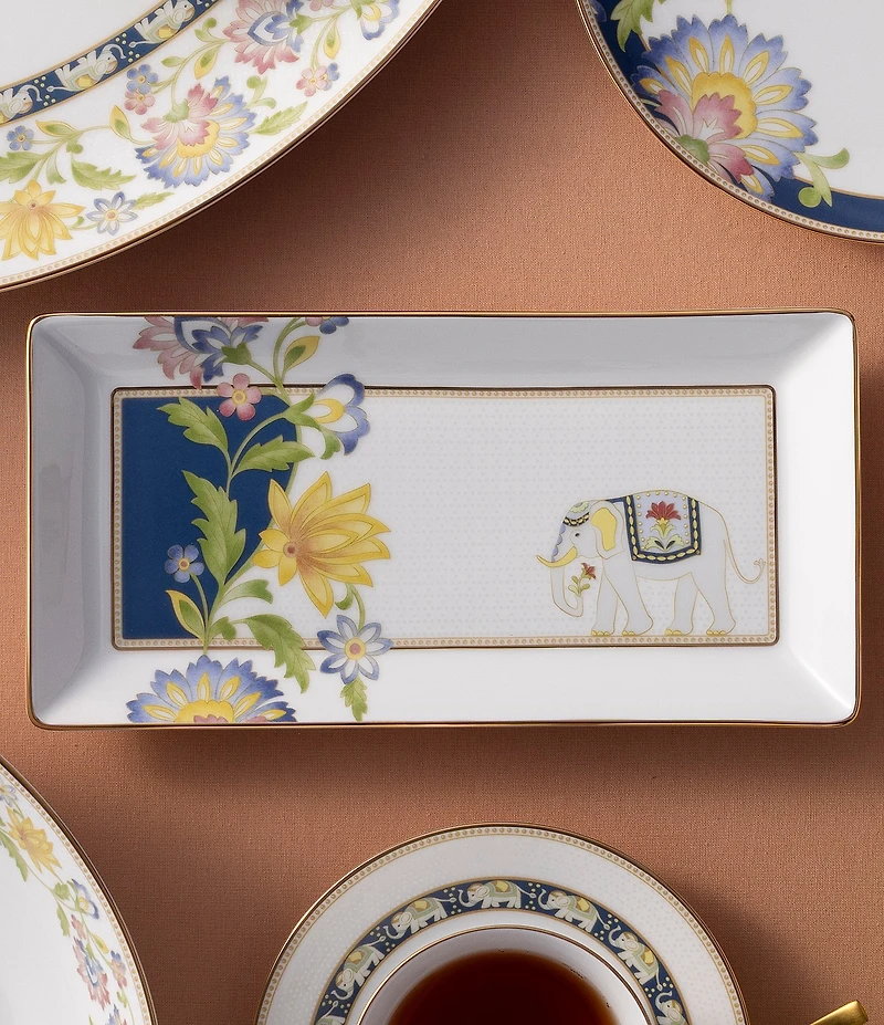 Noritake Tusker Garden Collection Rectangular Tray