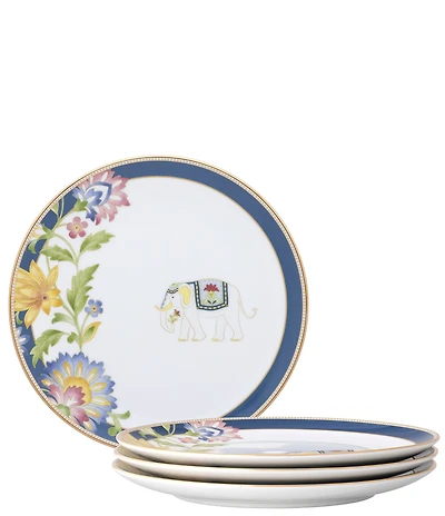 Noritake Tusker Garden Collection Salad Plates, Set Of 4