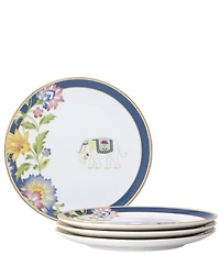 Noritake Tusker Garden Collection Salad Plates, Set Of 4
