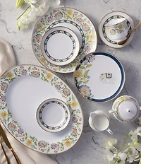 Noritake Tusker Garden Collection Soup Bowls, Set of 4