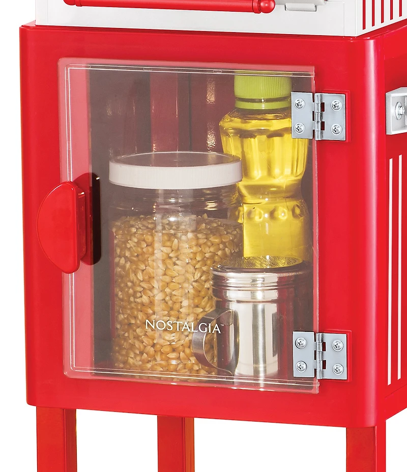 Nostalgia Electrics 2.5-Oz Popcorn Cart