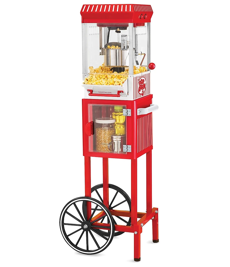 Nostalgia Electrics 2.5-Oz Popcorn Cart