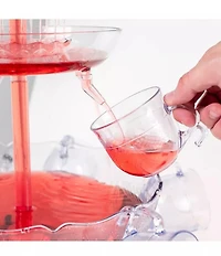 Nostalgia Electrics 3-Tier Lighted Party Fountain