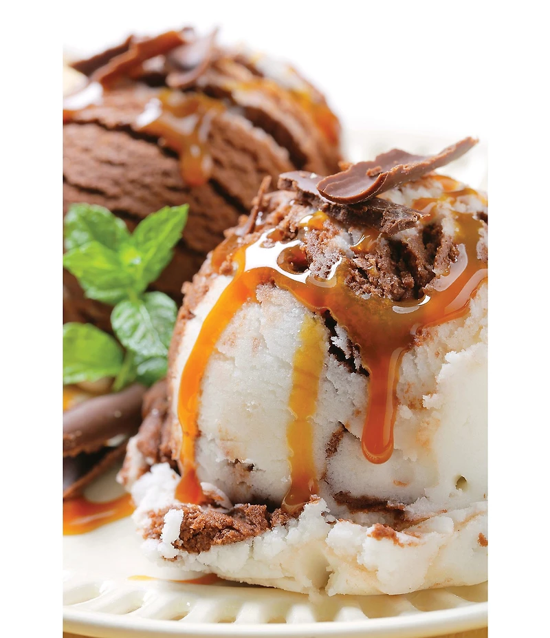 Nostalgia Electrics 4-Quart Light Wood Ice Cream Maker