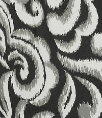 Nottibianche Moody Ikat Print Drawstring Tie Knit Coordinating Sleep Pants
