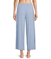 Nottibianche Solid Bamboo Jersey Knit Coordinating Cropped Sleep Pants