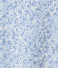 Nottibianche Spring Drop Print Short Sleeve V-Neck Pocketed Knit Caftan