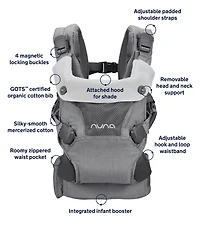Nuna CUDL 4-in-1 Baby Carrier