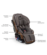 Nuna Exec Next All-in-One Convertible To Booster Car Seat