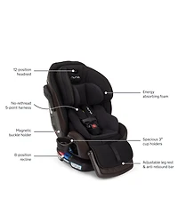 Nuna Exec Next All-in-One Convertible To Booster Car Seat