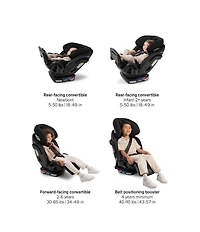 Nuna Exec Next All-in-One Convertible To Booster Car Seat