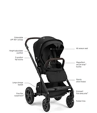 Nuna Mixx™ Next Stroller with Magnetic Buckle
