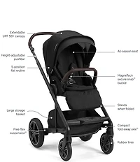 Nuna Mixx™ Next+ Secure Snap Stroller and Pipa™ Urbn Infant Car Seat Travel System