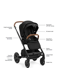 Nuna Mixx™ Next+ Stroller and Pipa™ Urbn Infant Car Seat Travel System