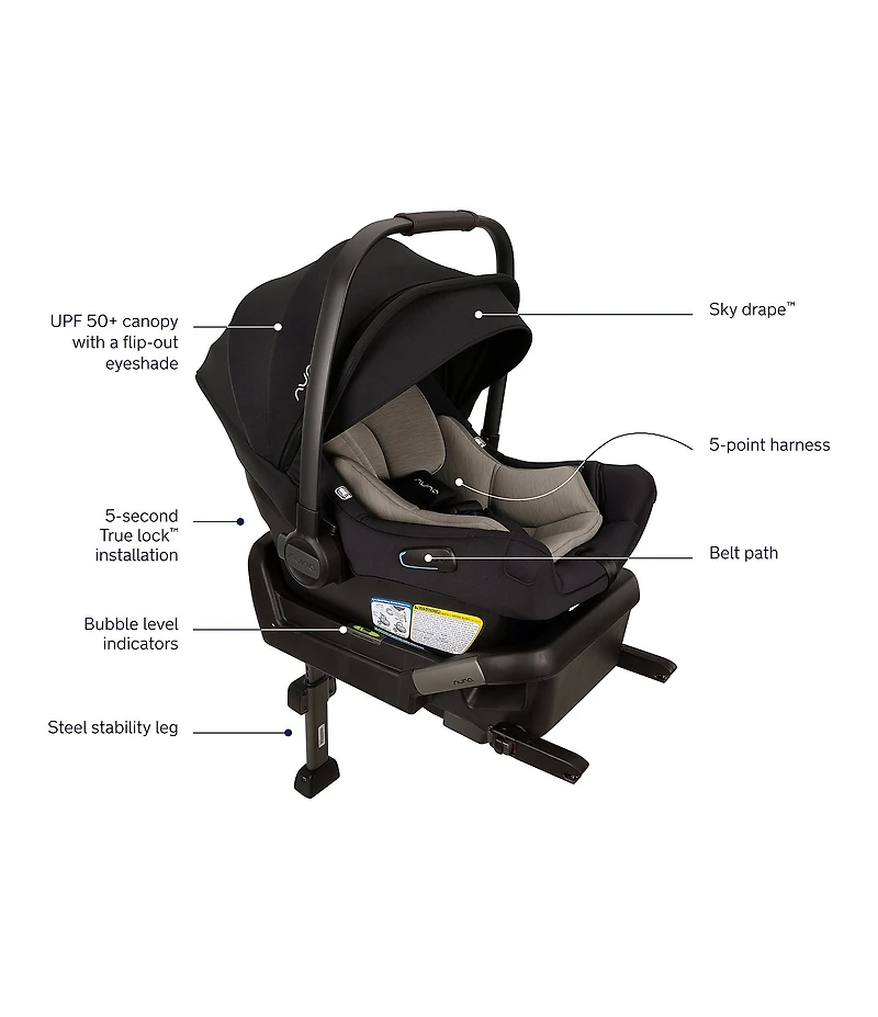 Nuna Pipa Aire Infant Car Seat & Base