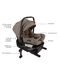 Nuna Pipa Aire Infant Car Seat & Base
