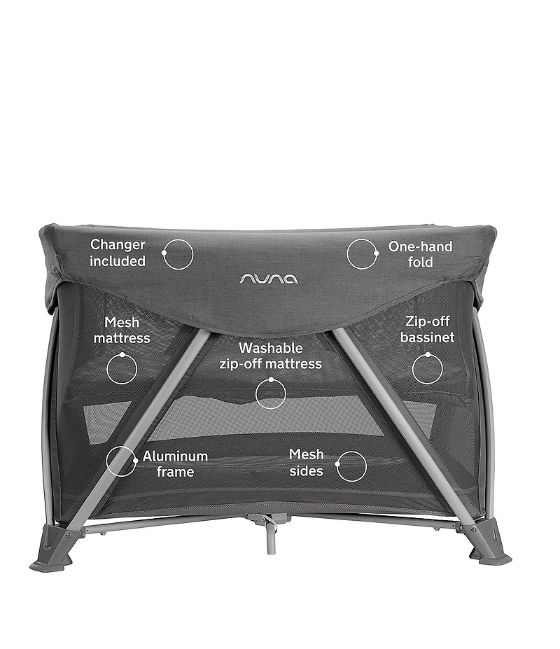 Nuna Sena Aire Travel Crib + Changer
