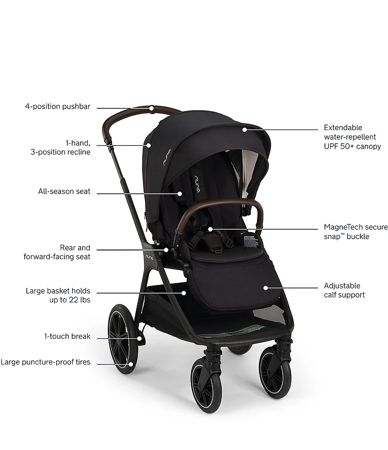 Nuna TRIV™ LX Stroller + Pipa™ Urbn Infant Car Seat Travel System