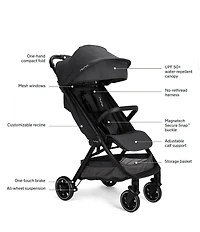 Nuna TRVL™ Self-Folding Ocean Compact Stroller
