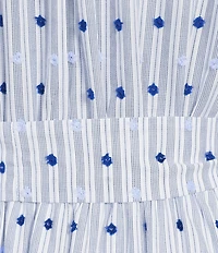 Nurture Belted Short Sleeve V-Neck Maxi Dress