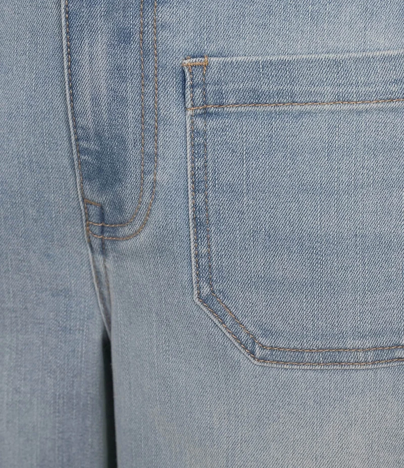 Nurture by Westbound Crop Kick Flare Patch Pocket Jeans