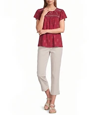 Nurture High Rise Straight Leg Crop Pants