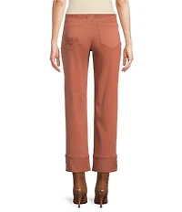 Nurture Mid Rise Boyfriend Straight Leg Ankle Pants