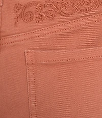 Nurture Mid Rise Boyfriend Straight Leg Ankle Pants