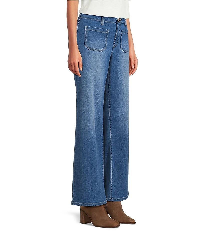 Nurture Mid Rise Wide Leg Pants