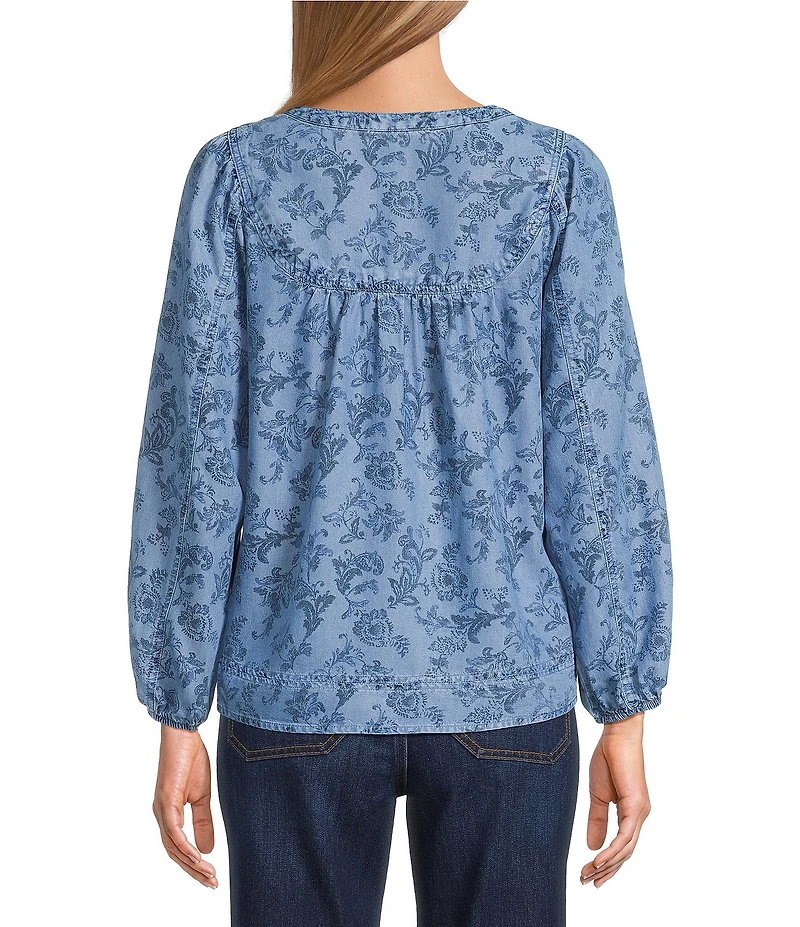 Nurture Notch Neck Bracelet Sleeve Blouse