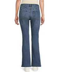 Nurture Petite Mid Rise Welt Pocket Bootcut Jeans