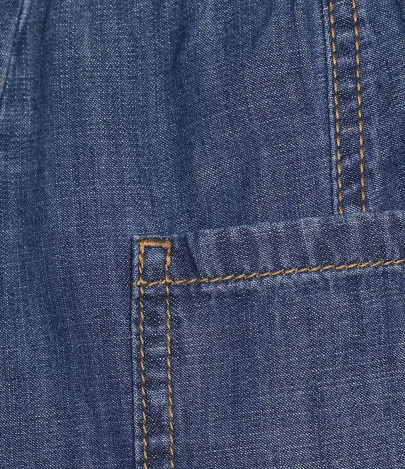 Nurture Petite Pull-On Relaxed Straight Leg Pants